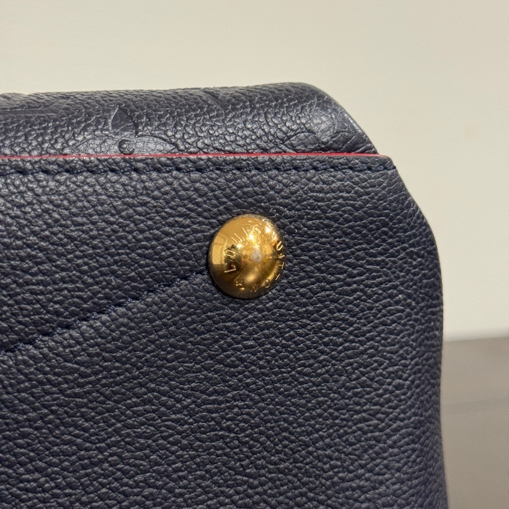 Louis Vuitton Blue and Red Satchel - Picture 13 of 16